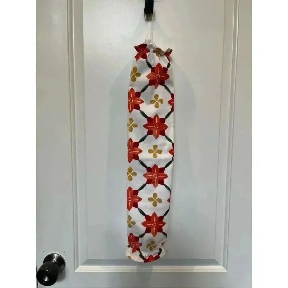 Handmade bag holder! flowers